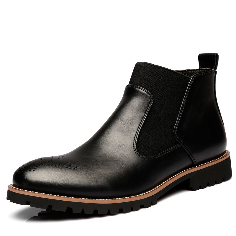Brock Leather Boots Men's Shoes Men's Martin Boots