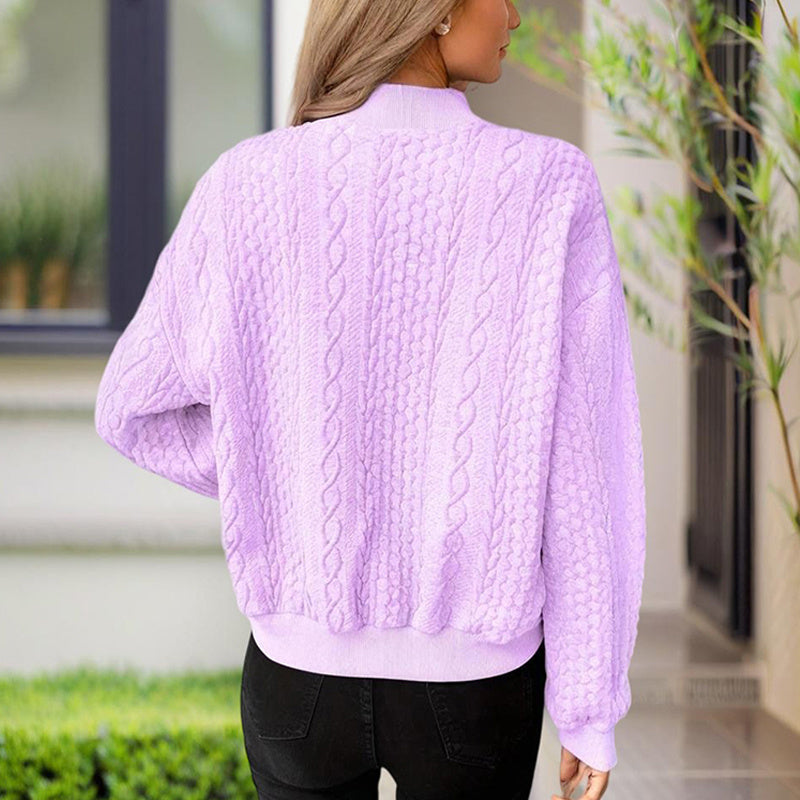 Button-Up Long Sleeve Jacket