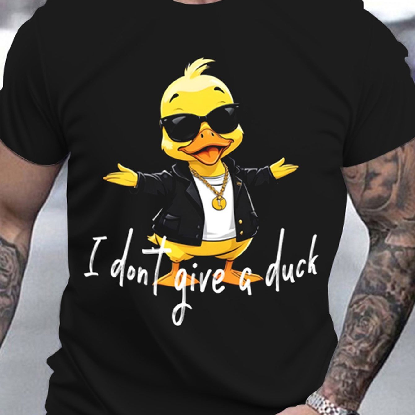 I Don't Care About Ducks t-shirt