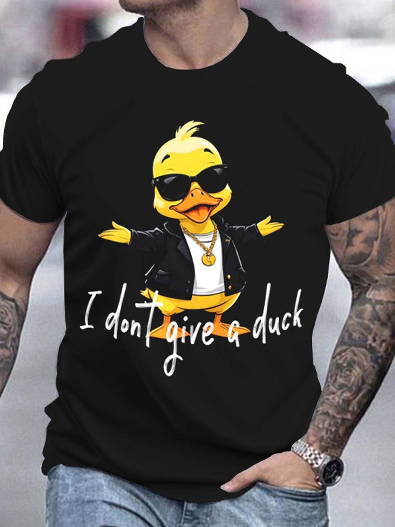 I Don't Care About Ducks t-shirt
