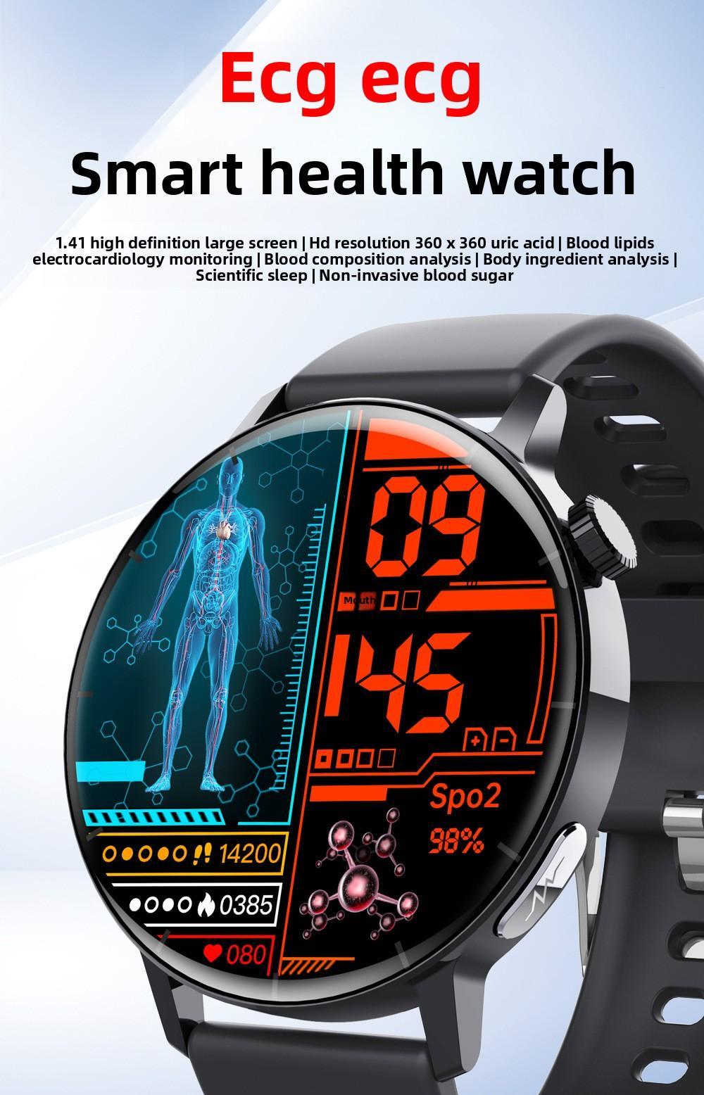 1.41-inch Health Smartwatch Fitness Tracker